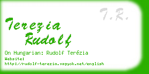 terezia rudolf business card